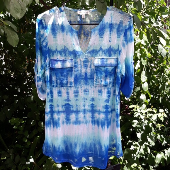 Faith and Joy Tops - Faith and Joy Sheer Top
